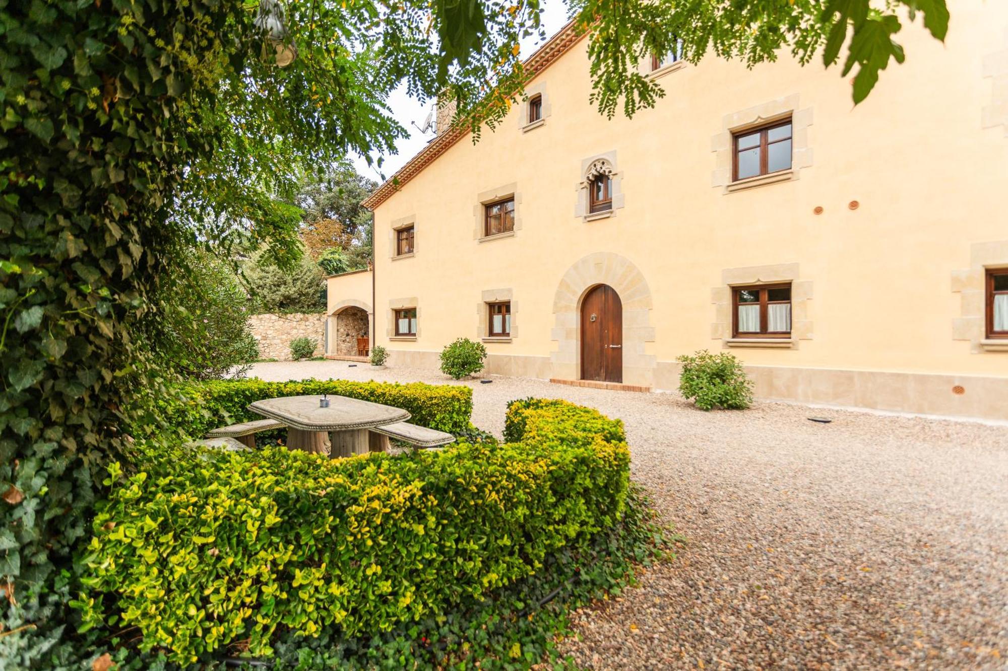 Rural Mas Vila Fogás de Tordera Exteriör bild